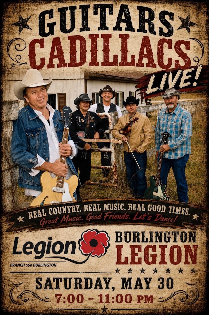 Burlington Legion event poster